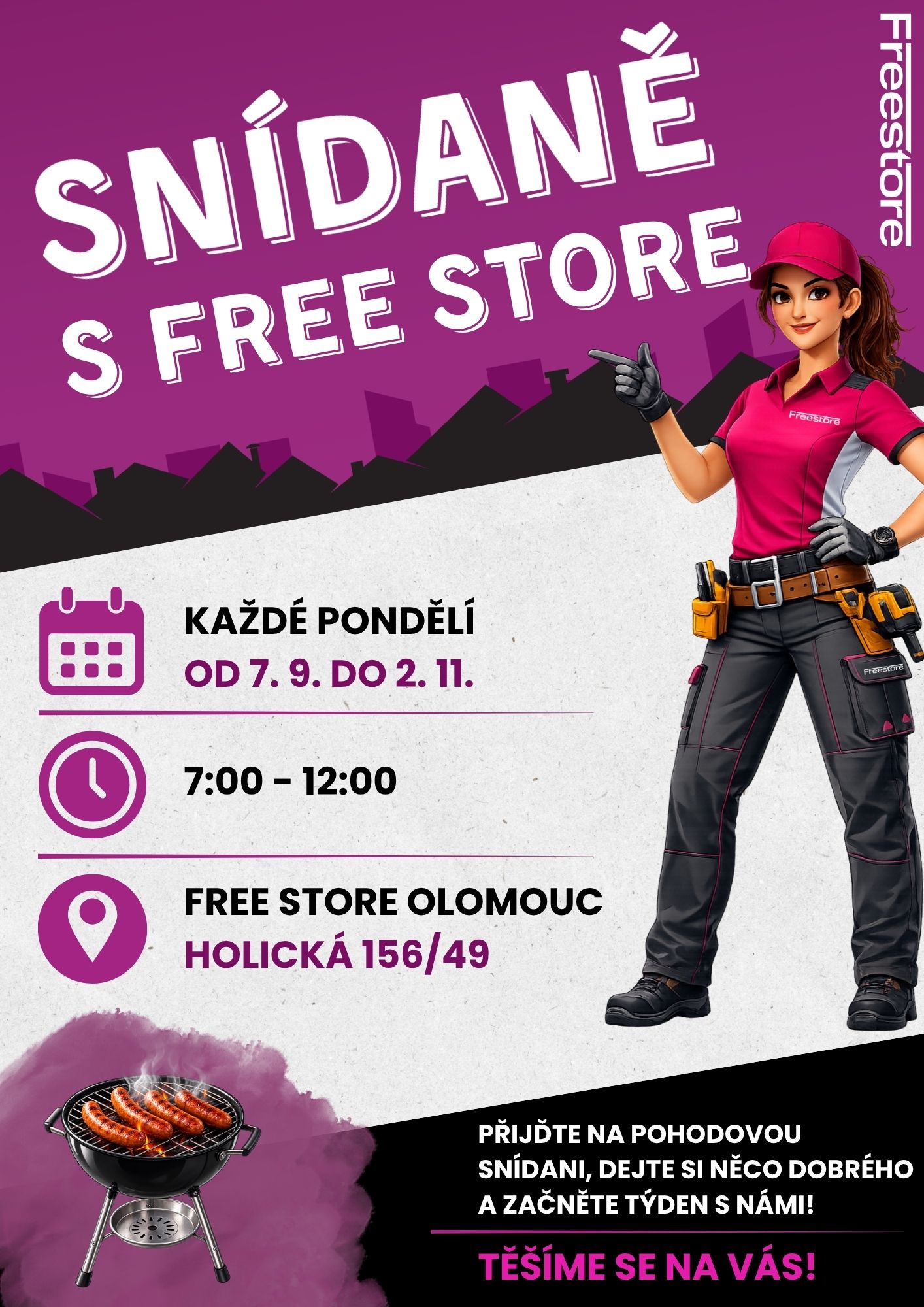 Snídaně s Free Store